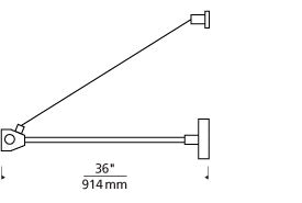 MonoRail Power Outside Rigger | Visual Comfort Modern