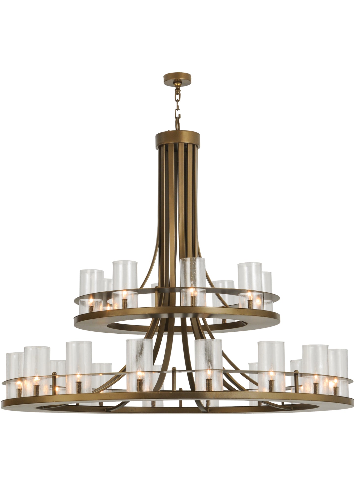 2nd Avenue 60" Arion 24-Light Two Tier Pendant