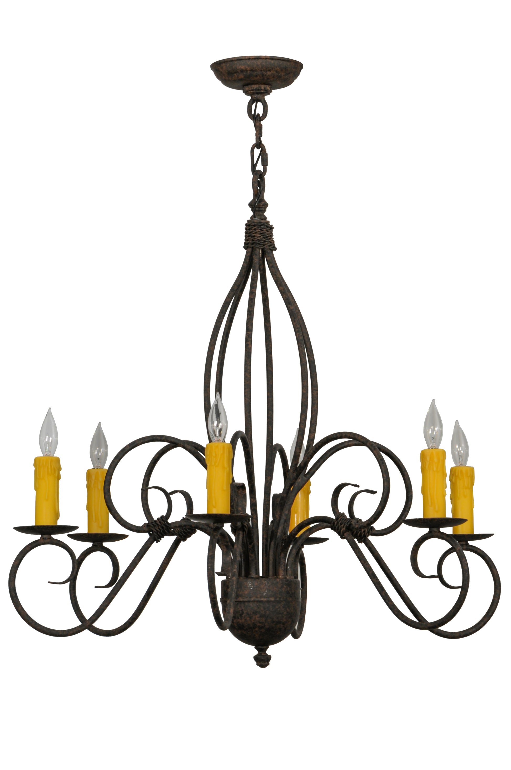 2nd Avenue 28" Squire 6-Light Chandelier