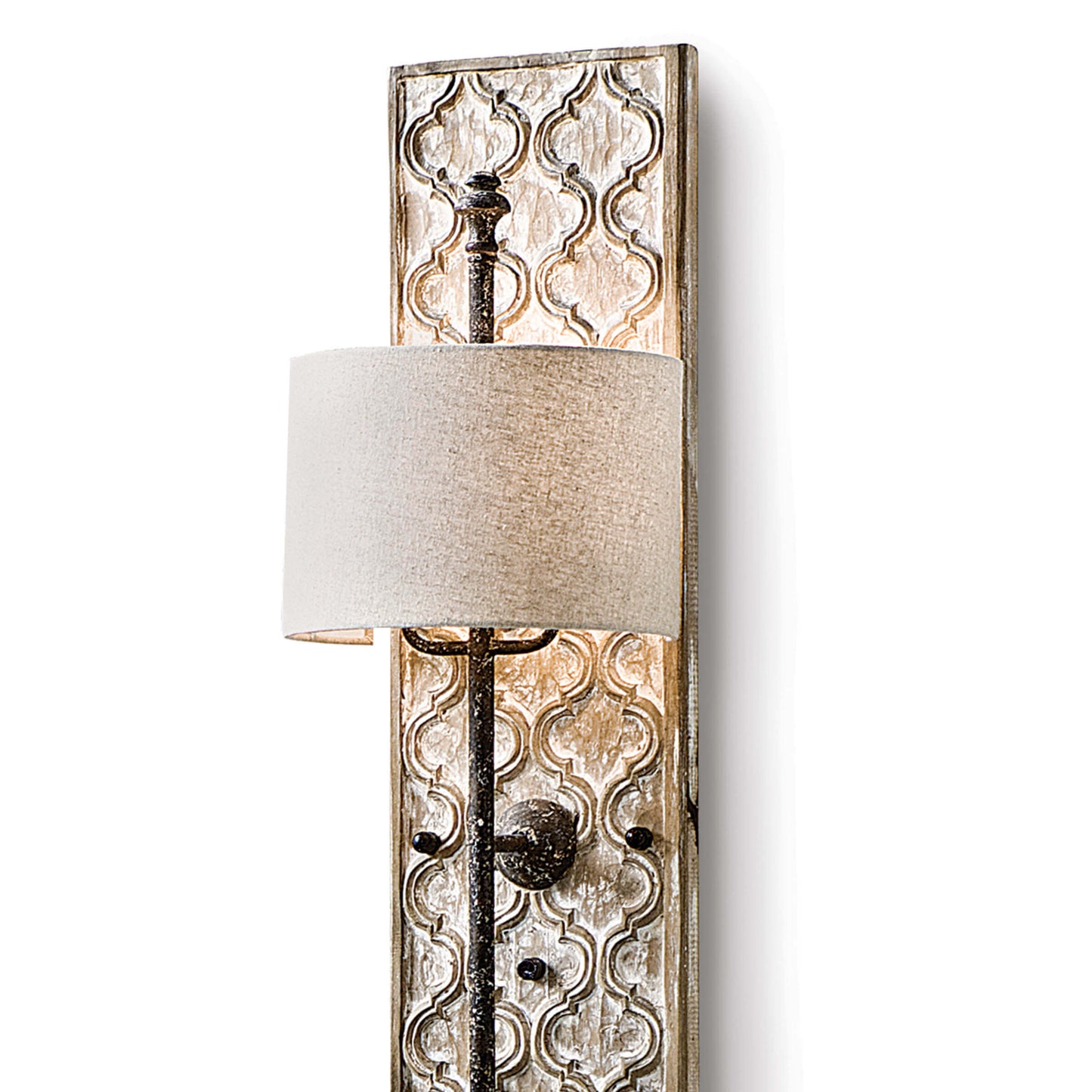 Carved Panel Sconce by Regina Andrew