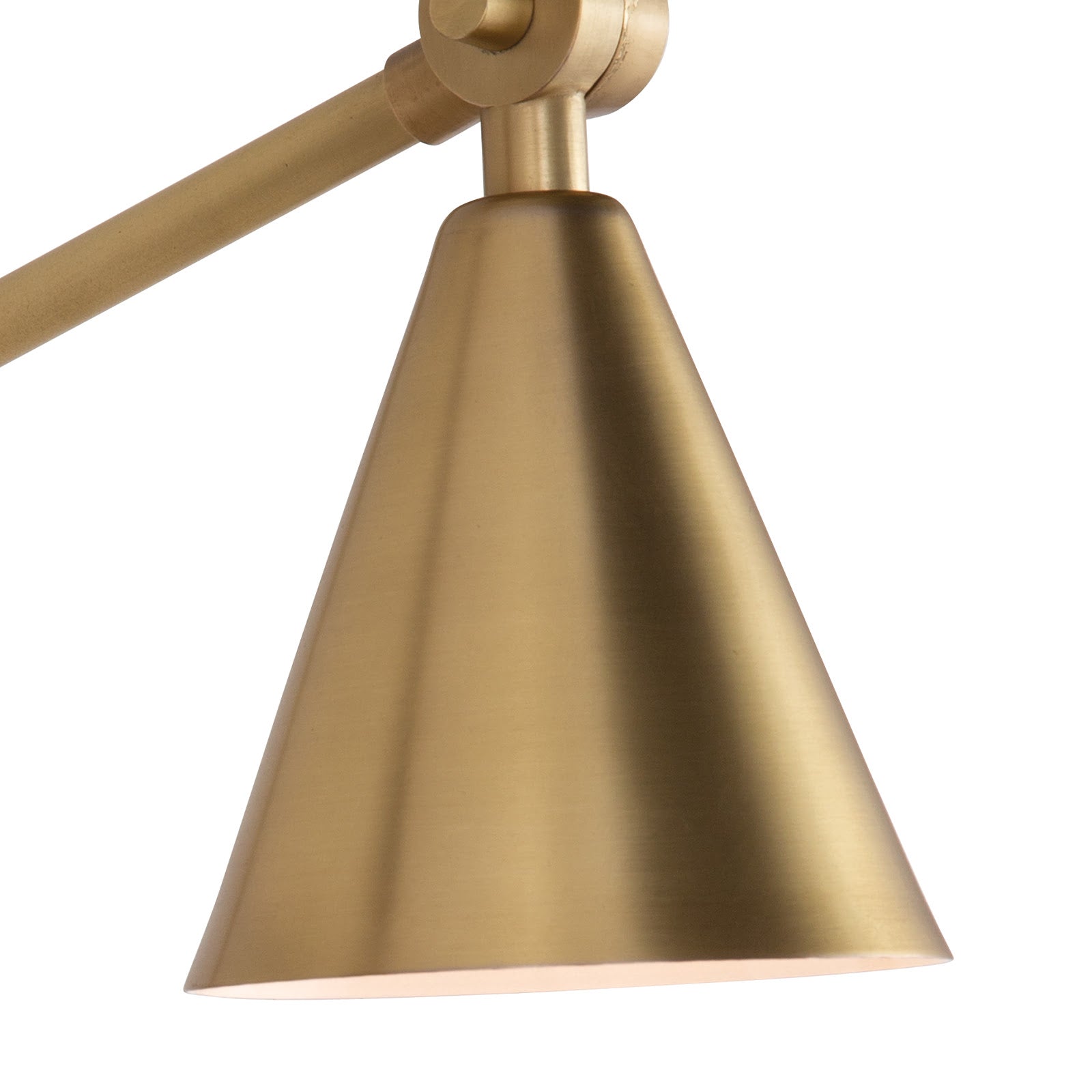 Sal Task Sconce in Natural Brass by Regina Andrew