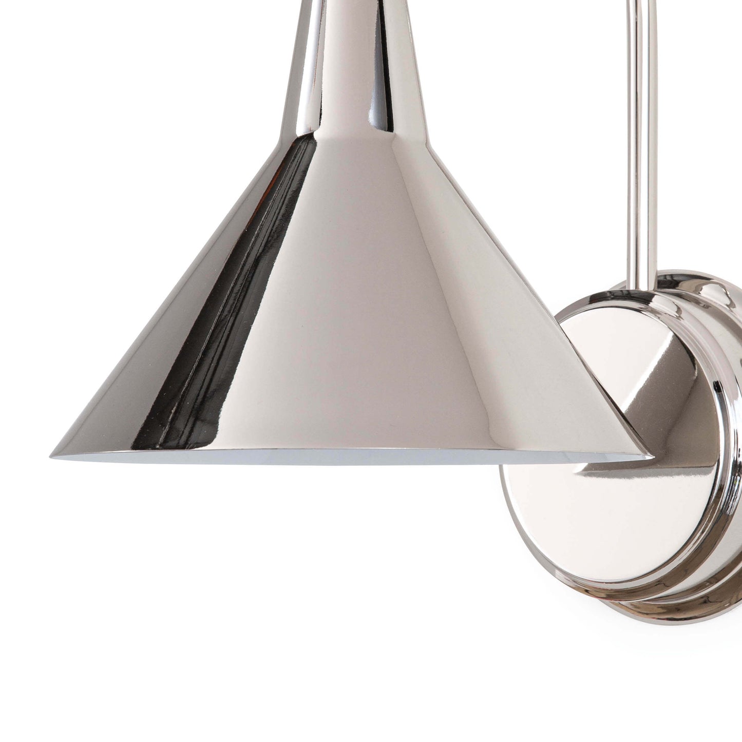 Dublin Sconce in Polished Nickel by Regina Andrew