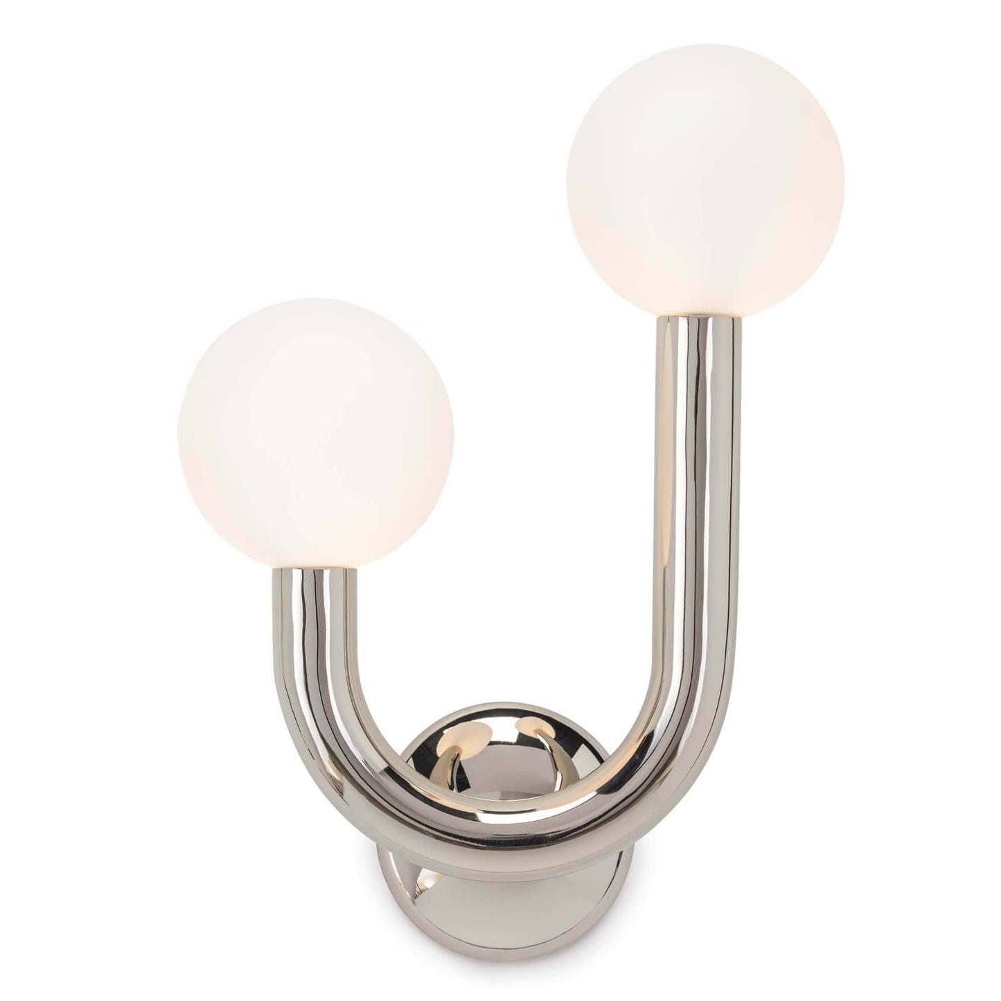 Happy Sconce Left Side in Polished Nickel by Regina Andrew