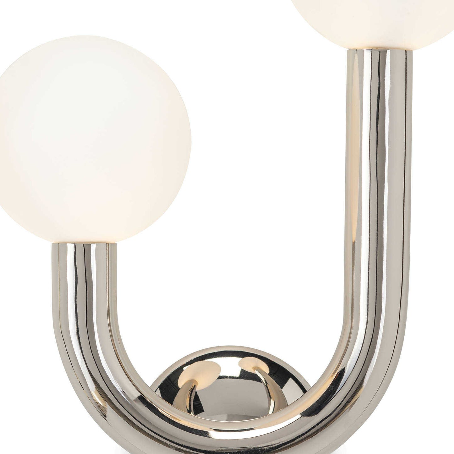 Happy Sconce Left Side in Polished Nickel by Regina Andrew