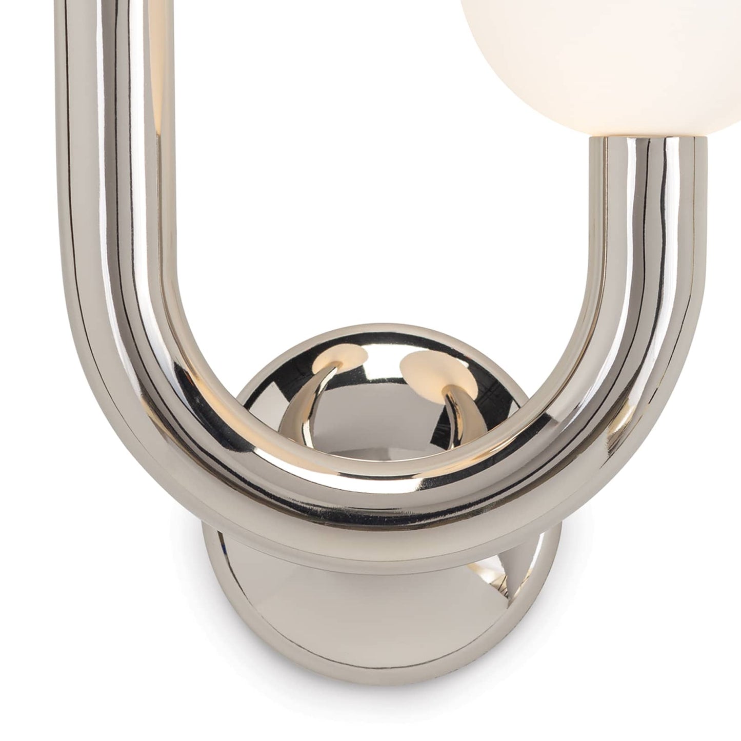 Happy Sconce Right Side in Polished Nickel by Regina Andrew