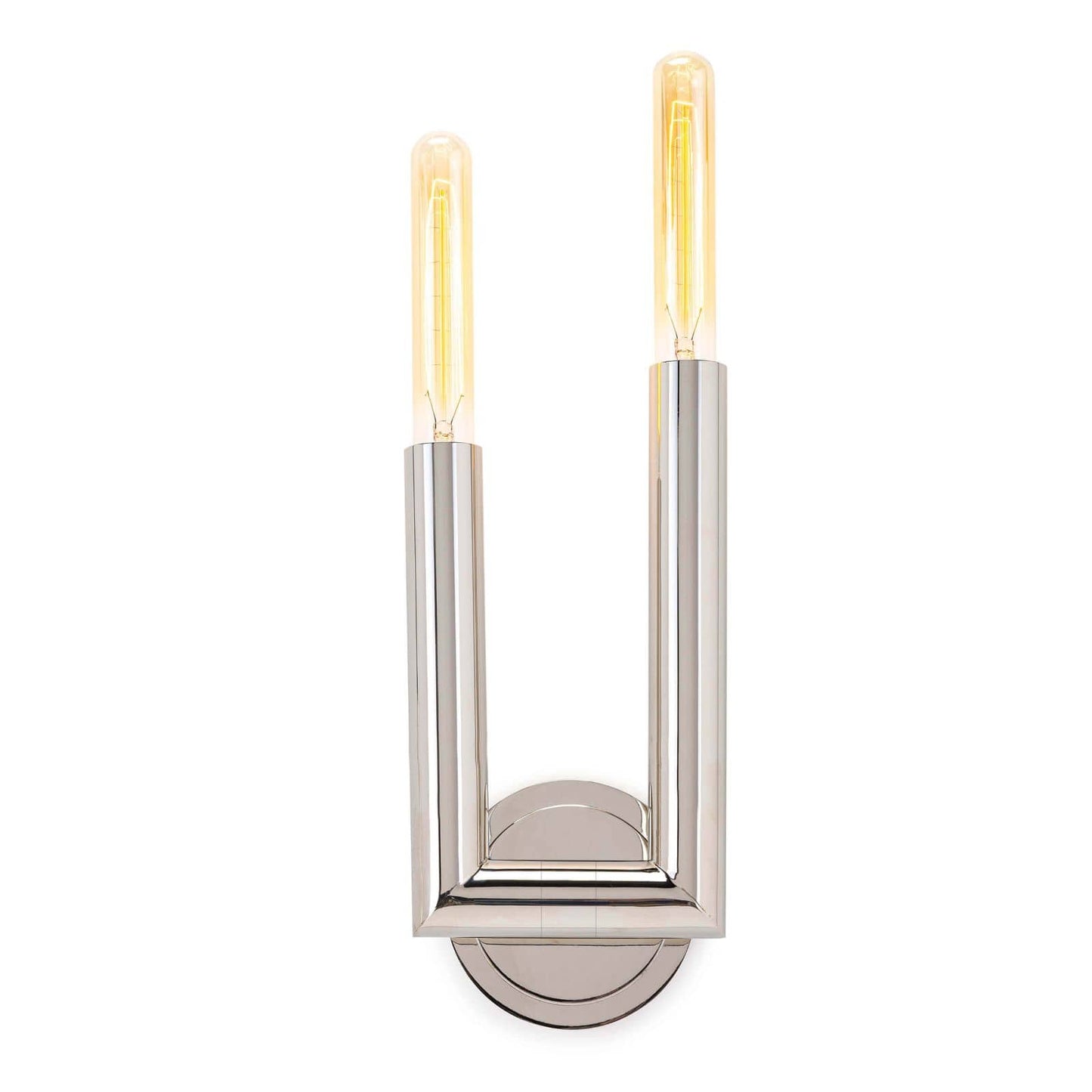 Wolfe Sconce in Polished Nickel by Regina Andrew