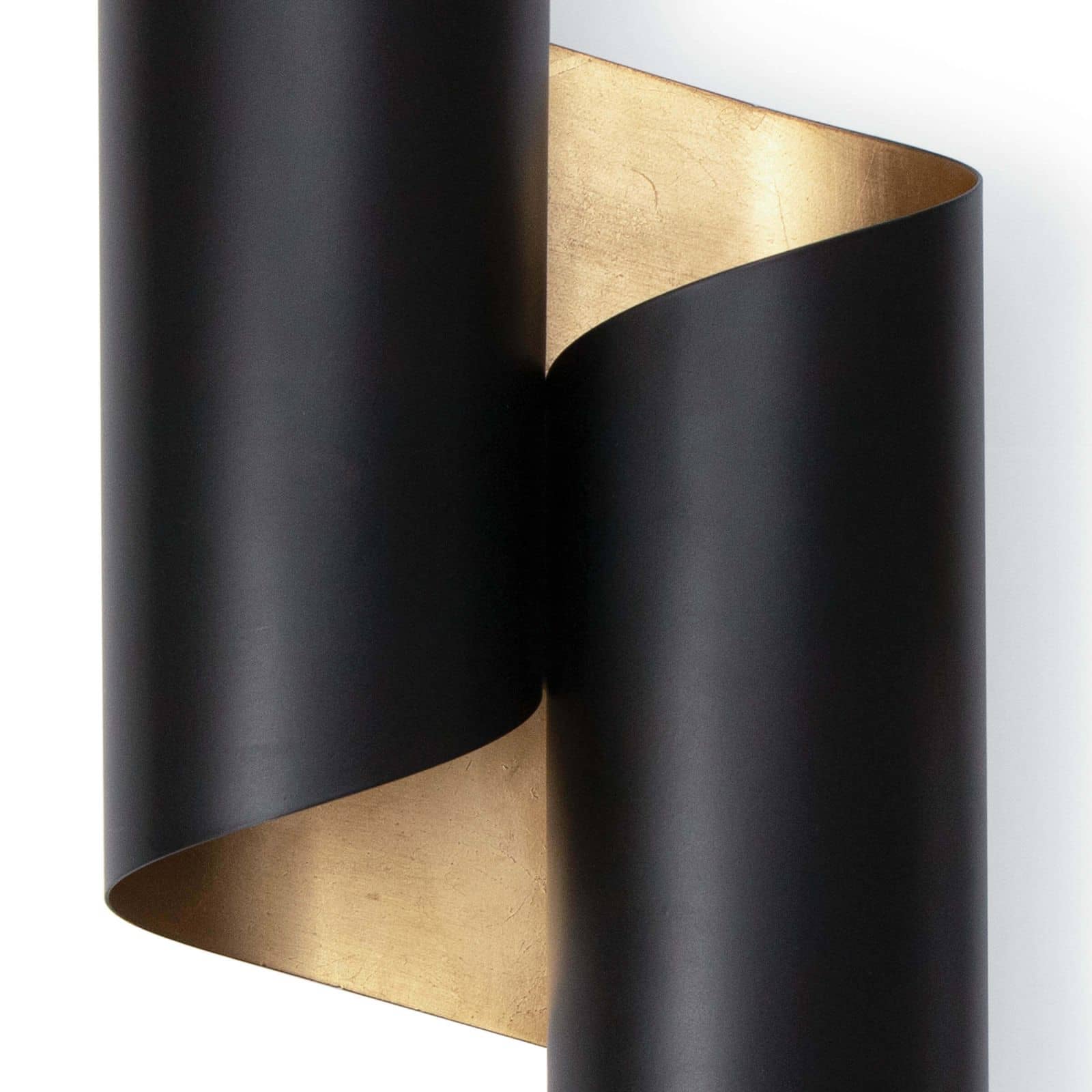 Folio Sconce in Black and Gold by Regina Andrew