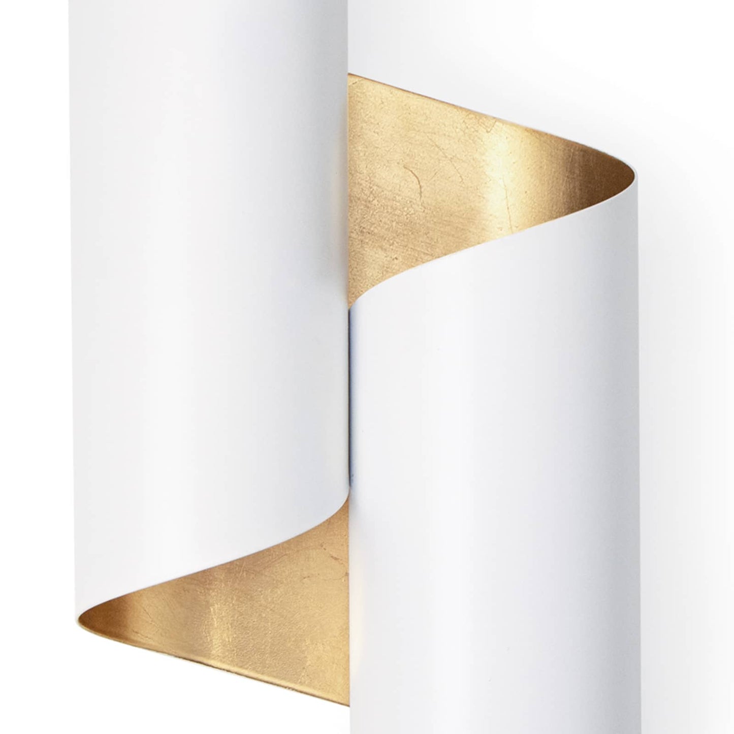 Folio Sconce in White and Gold by Regina Andrew