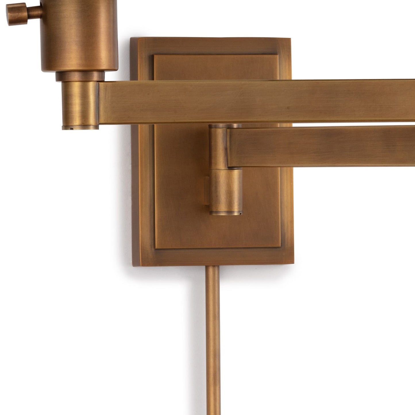 Virtue Sconce in Natural Brass by Southern Living