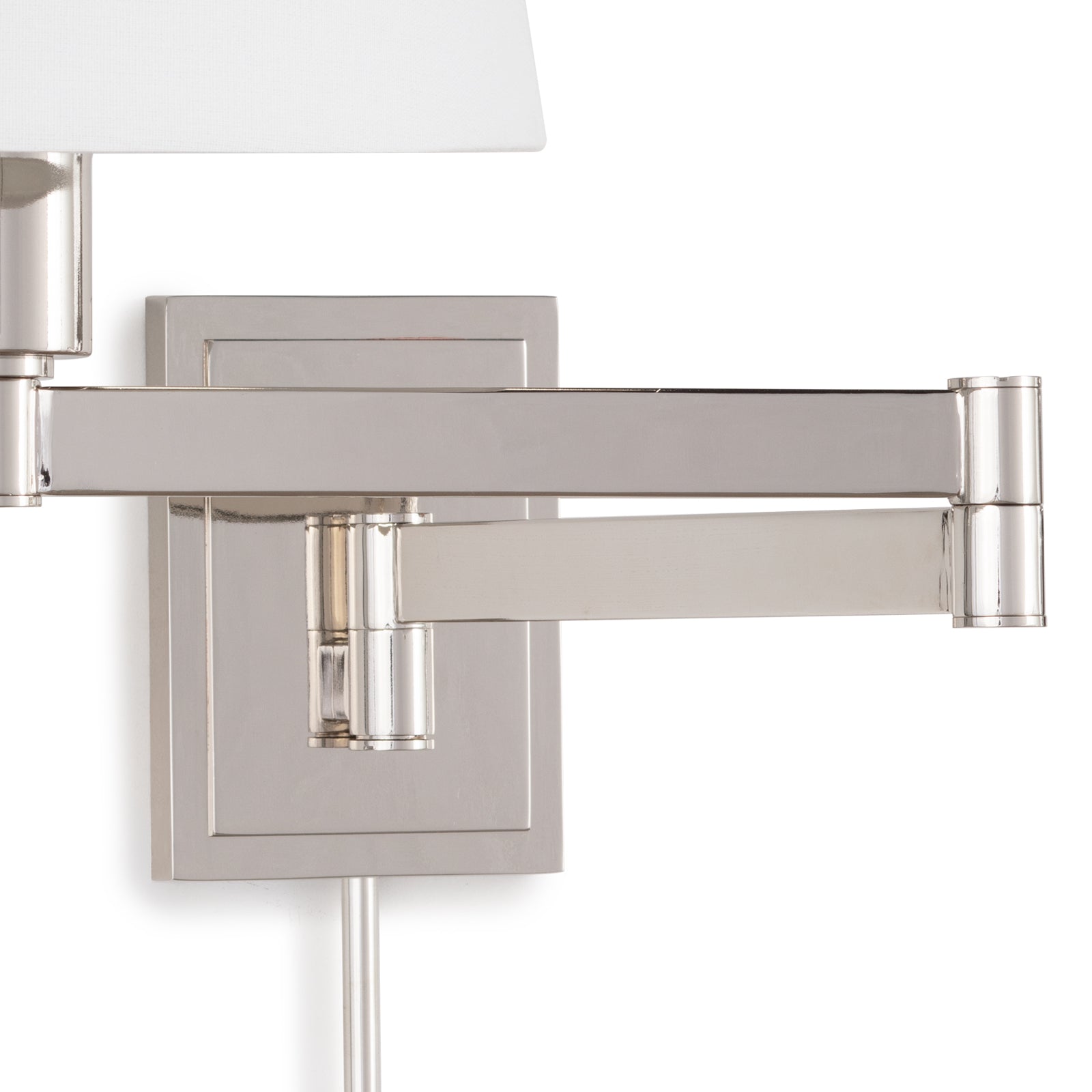 Virtue Sconce in Polished Nickel by Regina Andrew