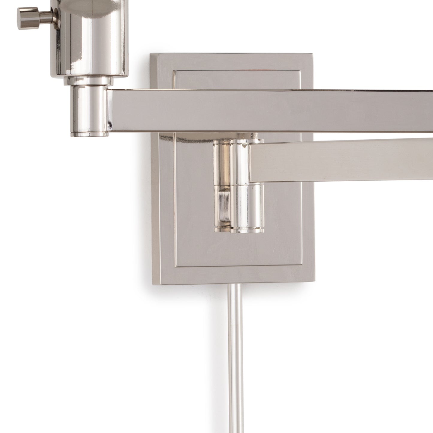 Virtue Sconce in Polished Nickel by Regina Andrew