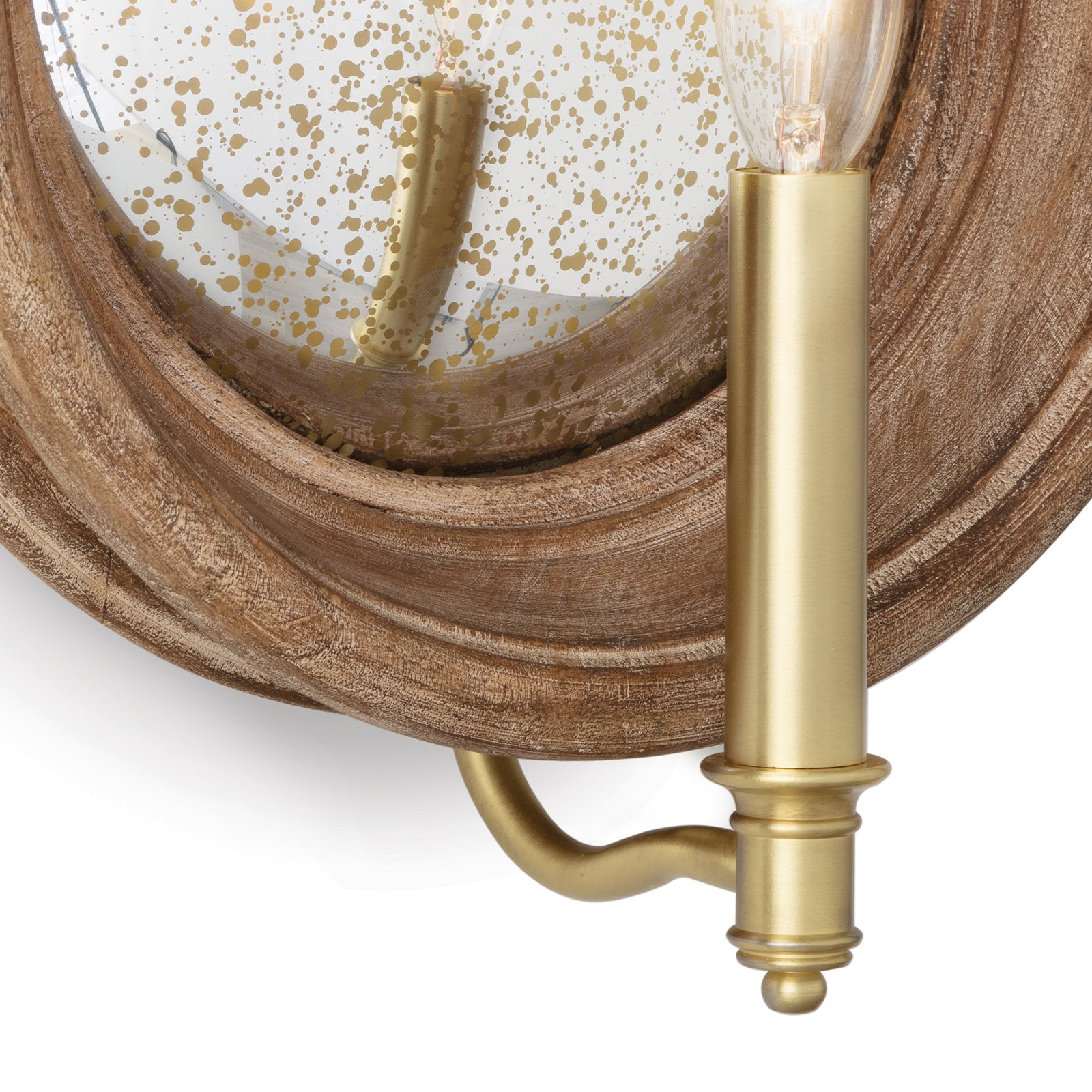 Boundary Wood Sconce in Natural by Southern Living