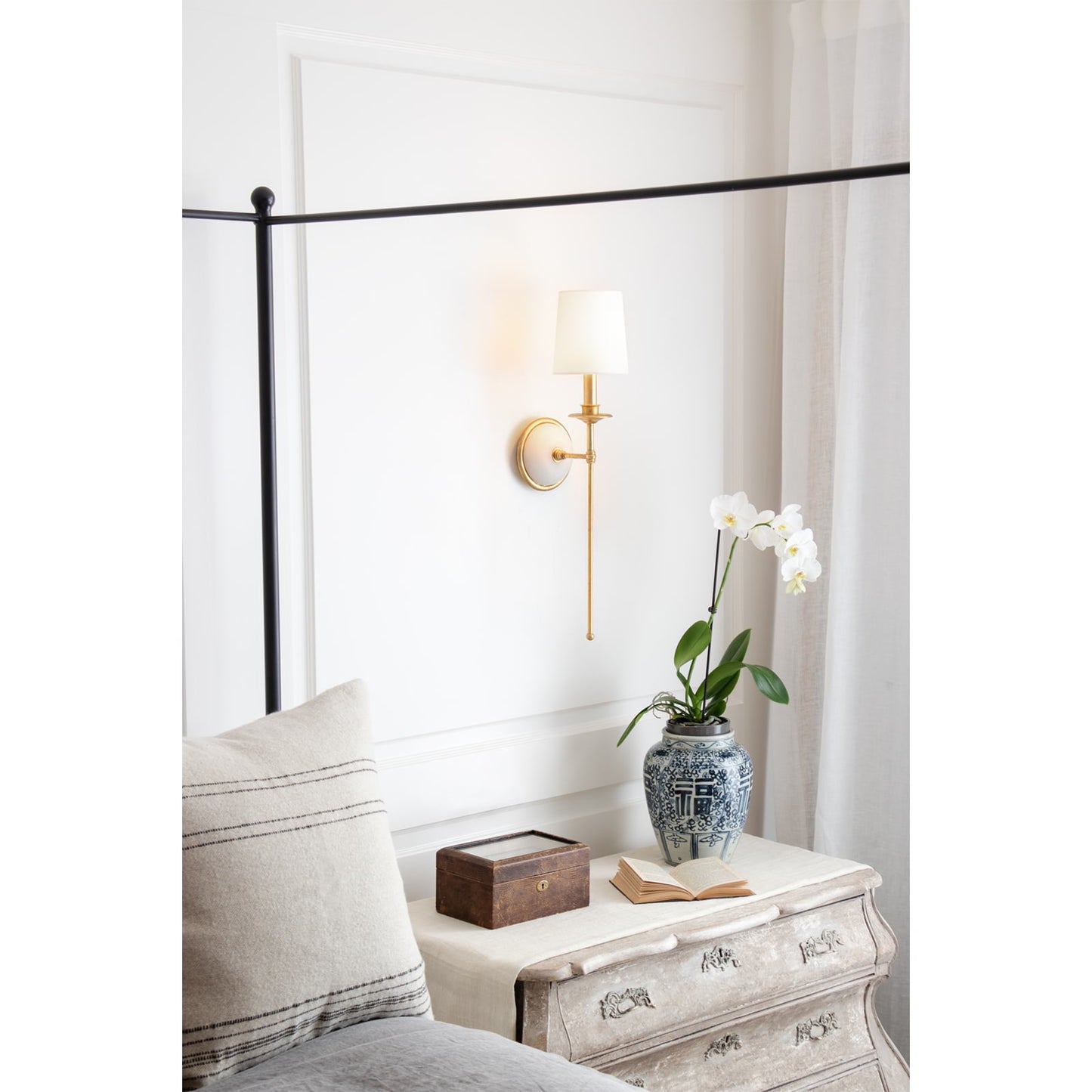 Fisher Sconce Single by Southern Living