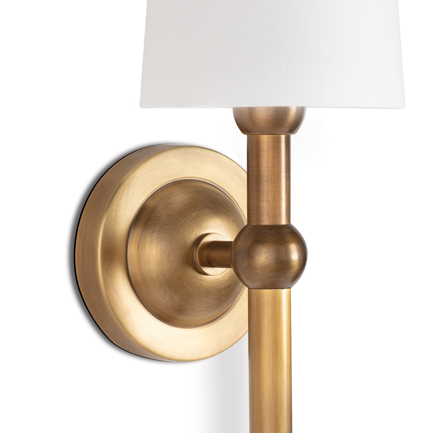 Jameson Sconce in Natural Brass by Regina Andrew