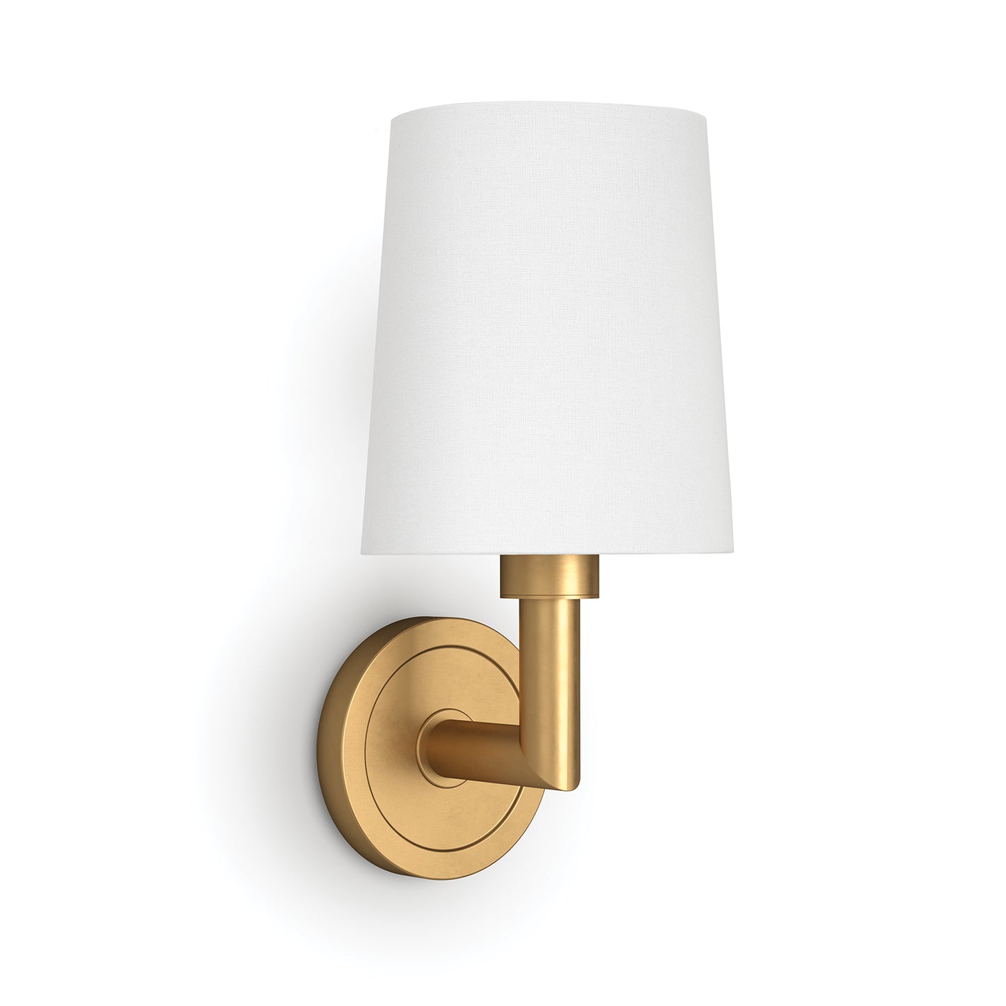Legend Sconce Single in Natural Brass by Southern Living