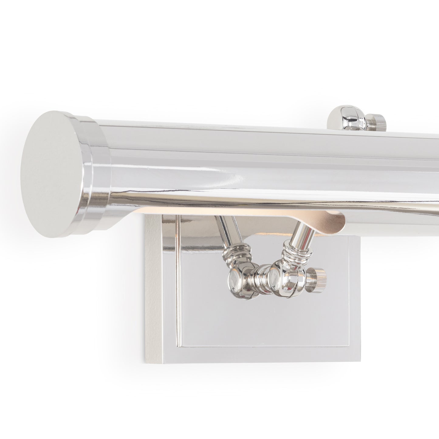 Tate Picture Light Medium in Polished Nickel by Regina Andrew
