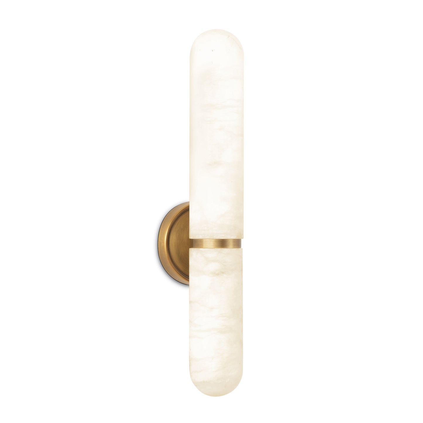 Salon Sconce Large in Natural Brass by Regina Andrew