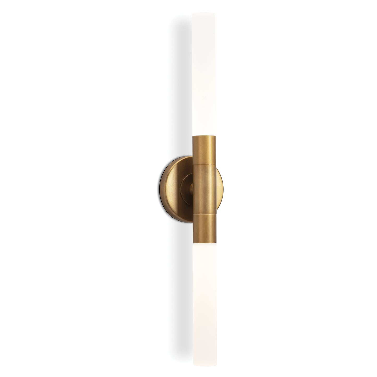 Wick Hilo Sconce in Natural Brass by Regina Andrew
