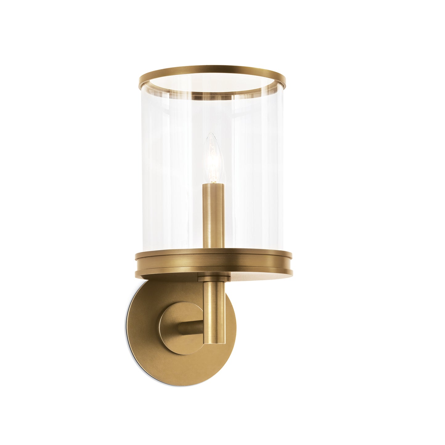 Adria Sconce in Natural Brass by Southern Living