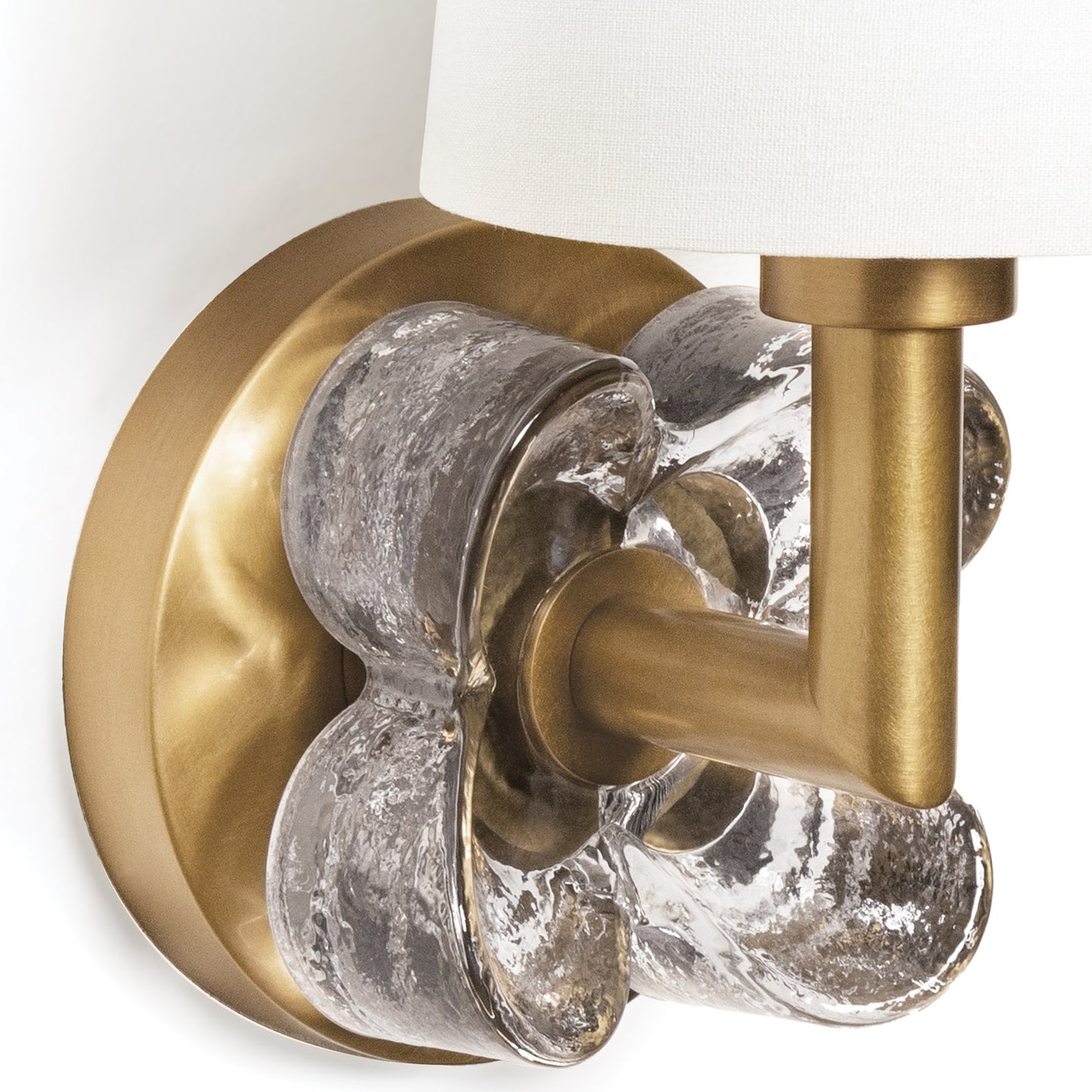 Bella Sconce in Natural Brass by Southern Living