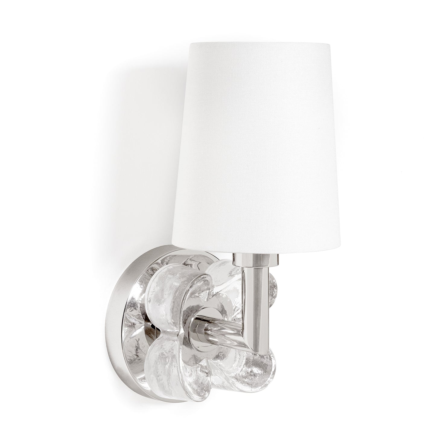 Bella Sconce in Polished Nickel by Regina Andrew