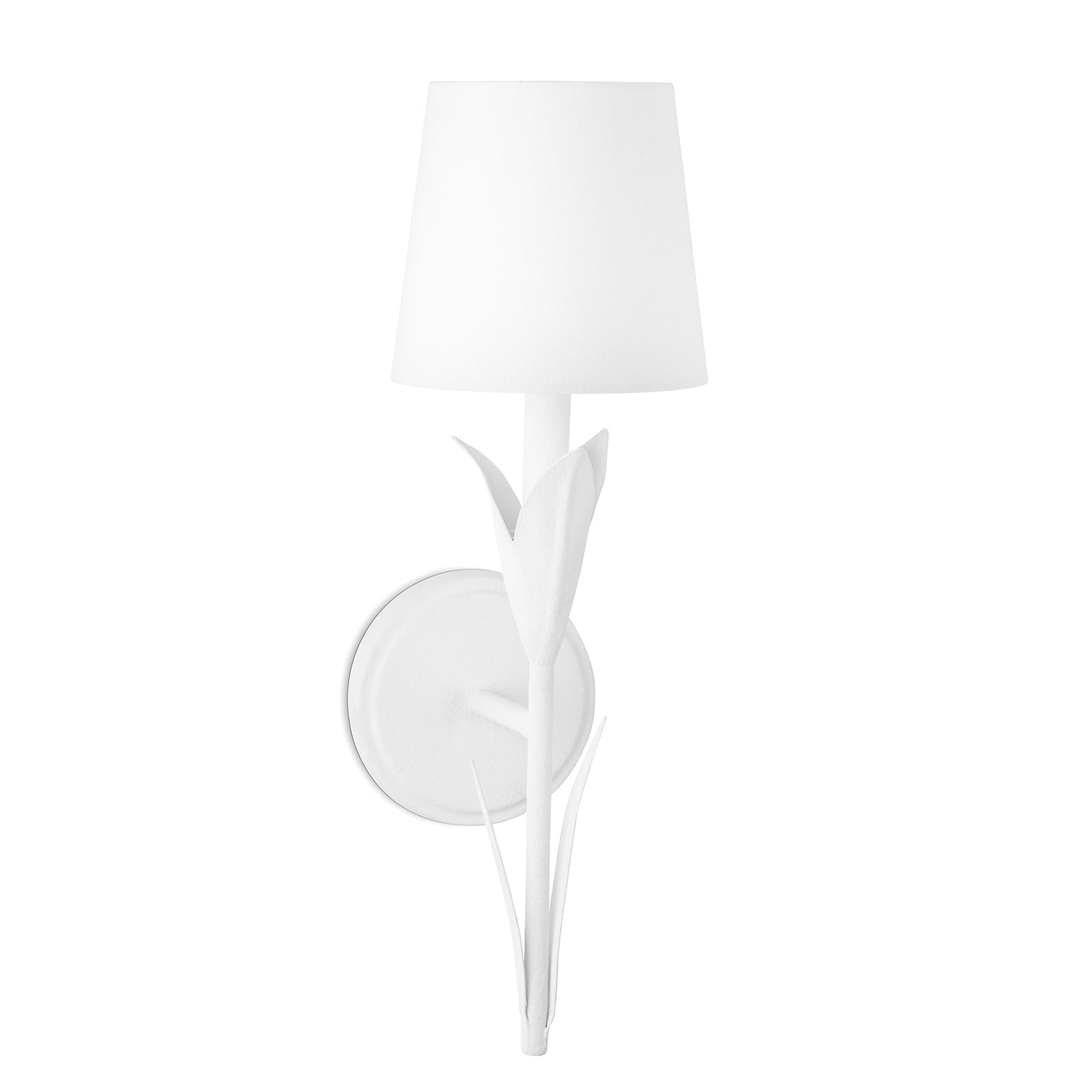 River Reed Sconce Single in White by Regina Andrew