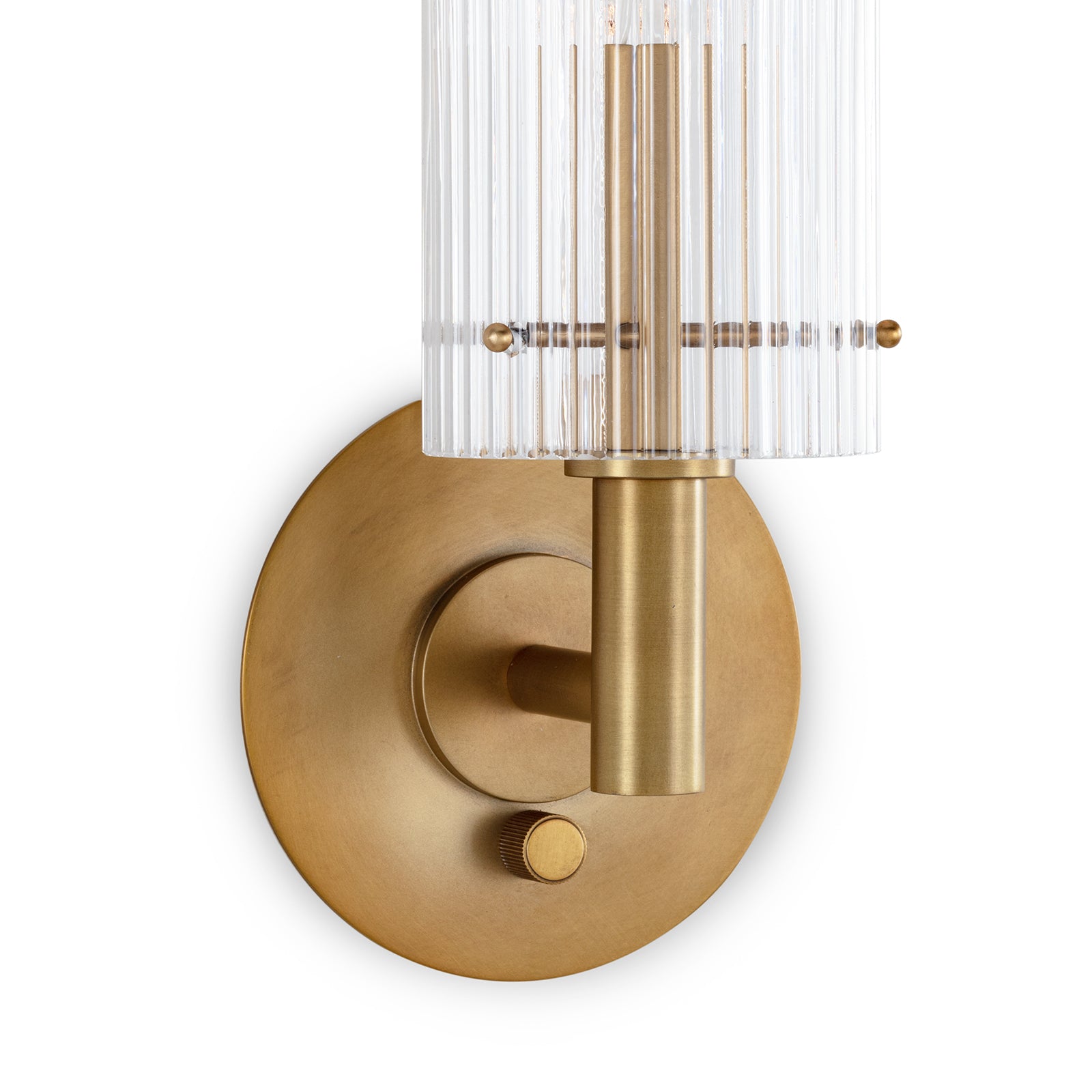 Dixie Sconce in Natural Brass by Regina Andrew