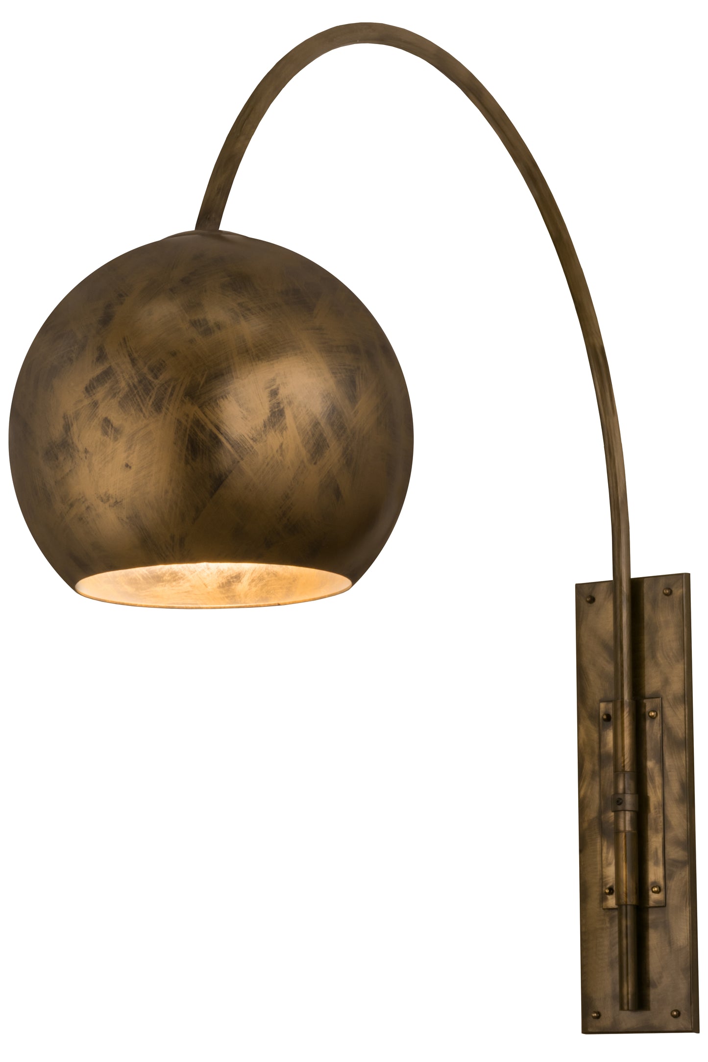 2nd Avenue 18" Bola Swing Arm Wall Sconce