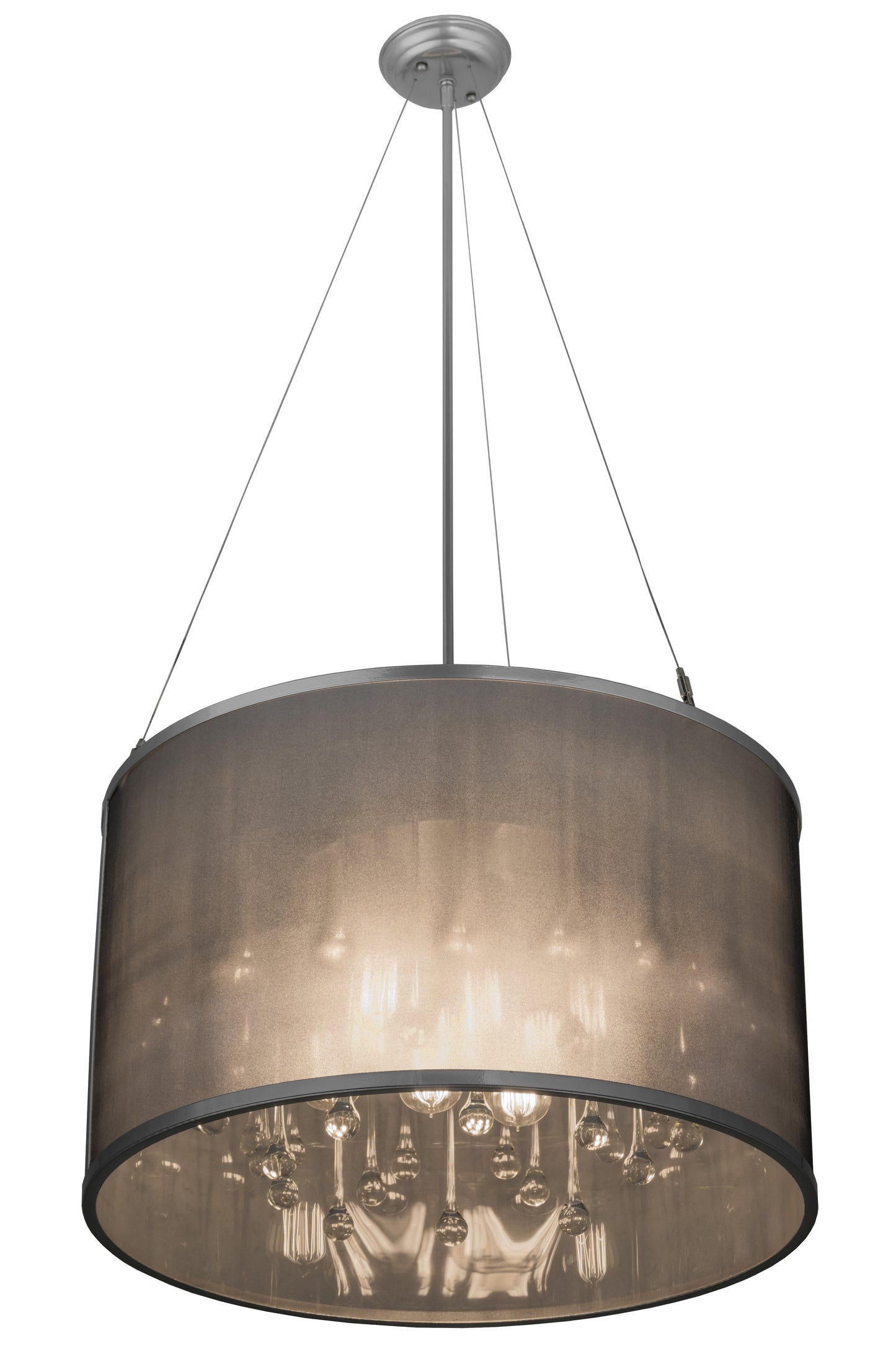 2nd Avenue 24" Cilindro Shimmer Pendant