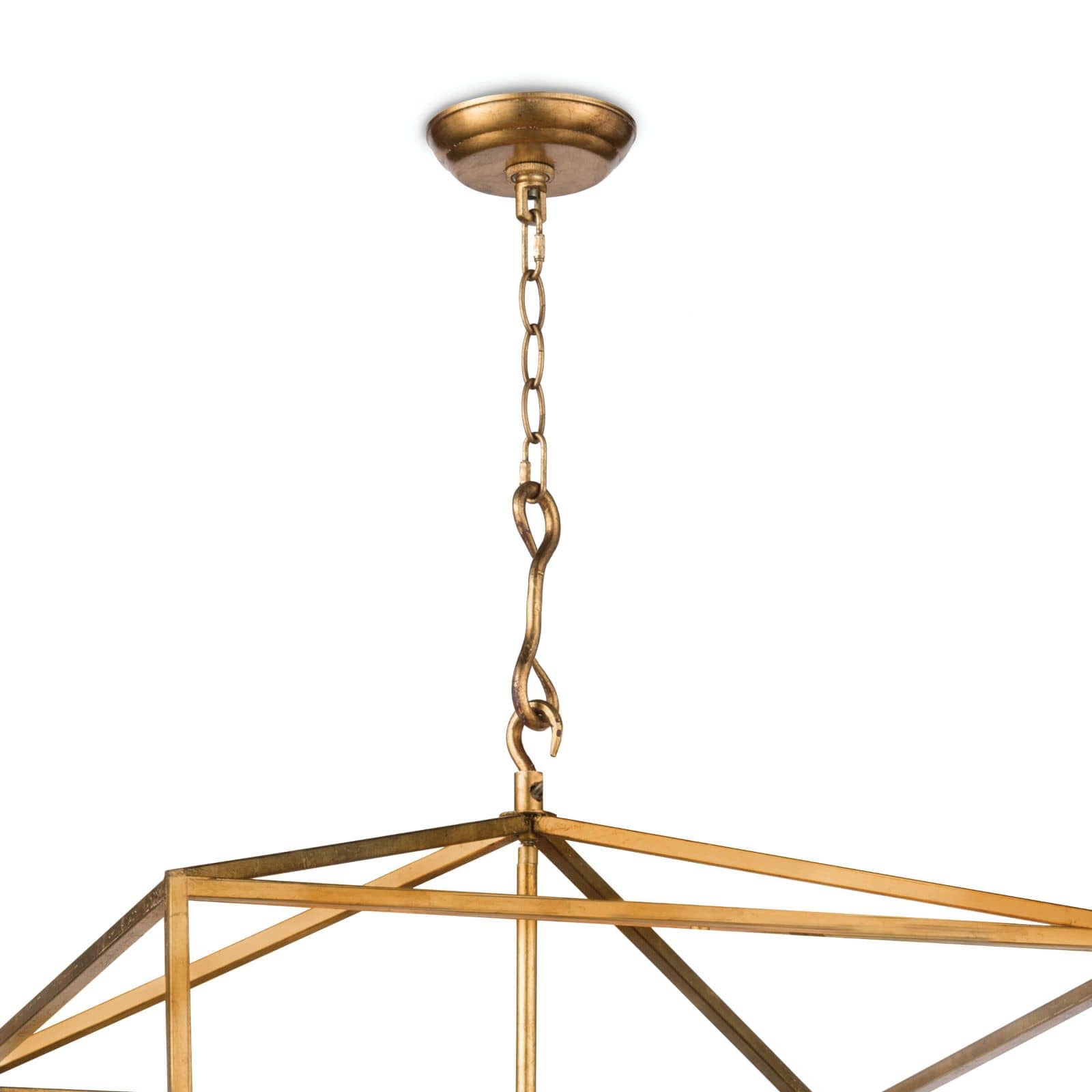 Cape Lantern in Antique Gold Leaf by Southern Living