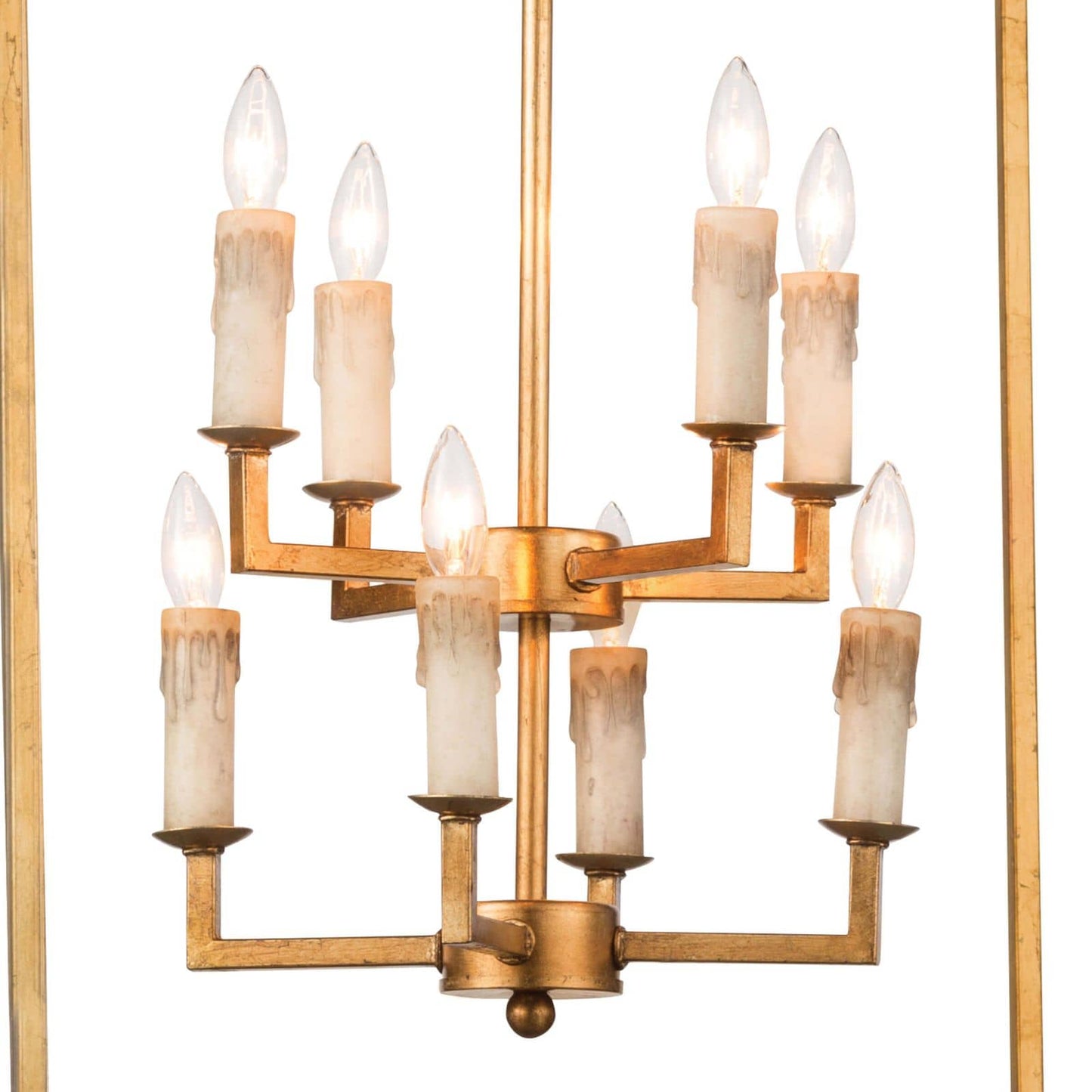 Cape Lantern in Antique Gold Leaf by Southern Living