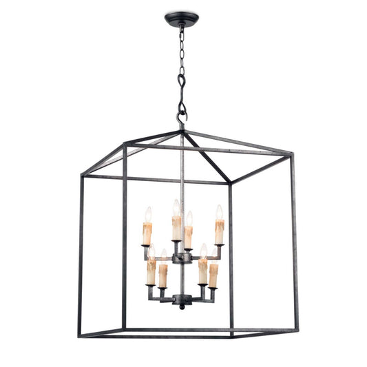 Cape Lantern in Blackened Iron by Southern Living