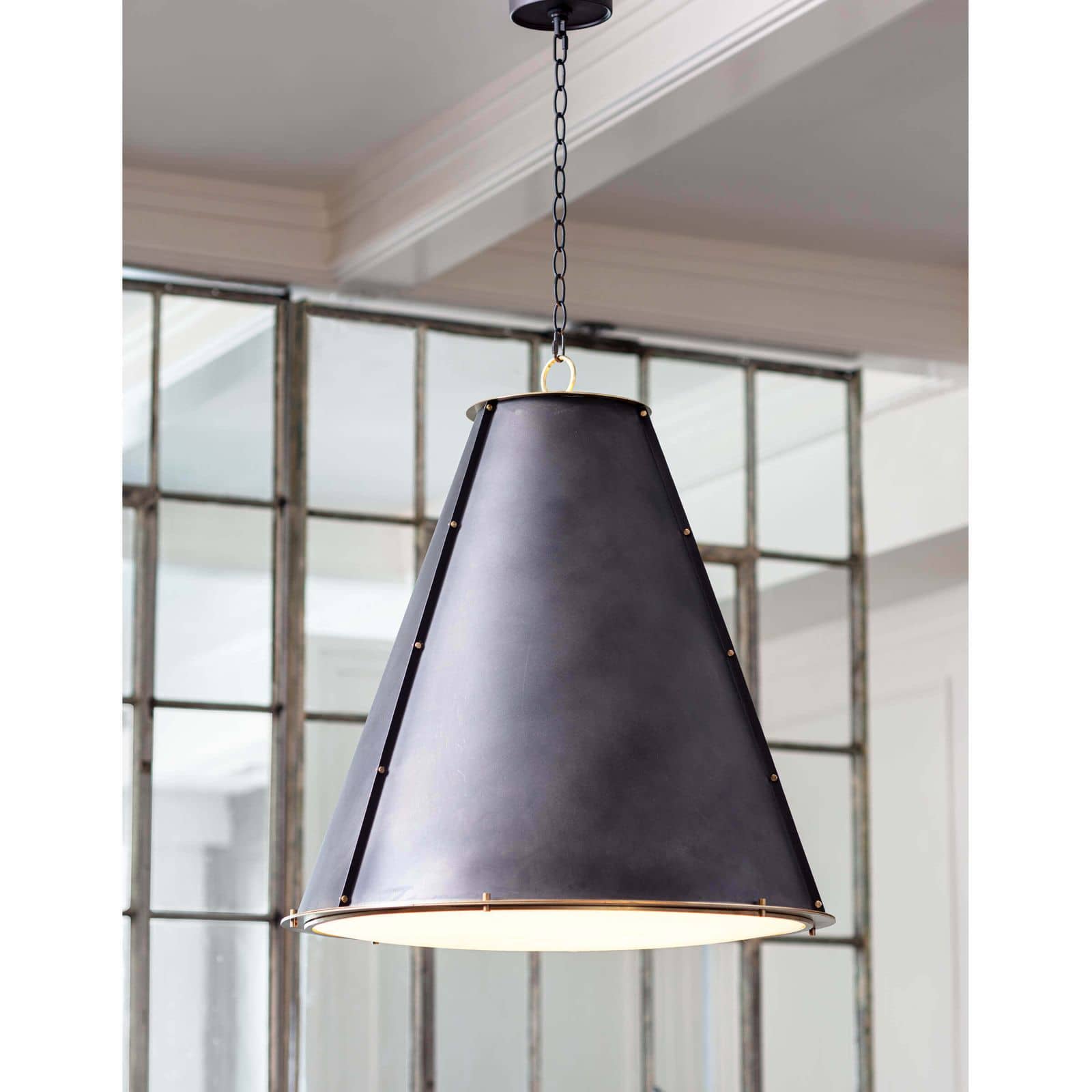 French Maid Chandelier Large in Black by Regina Andrew