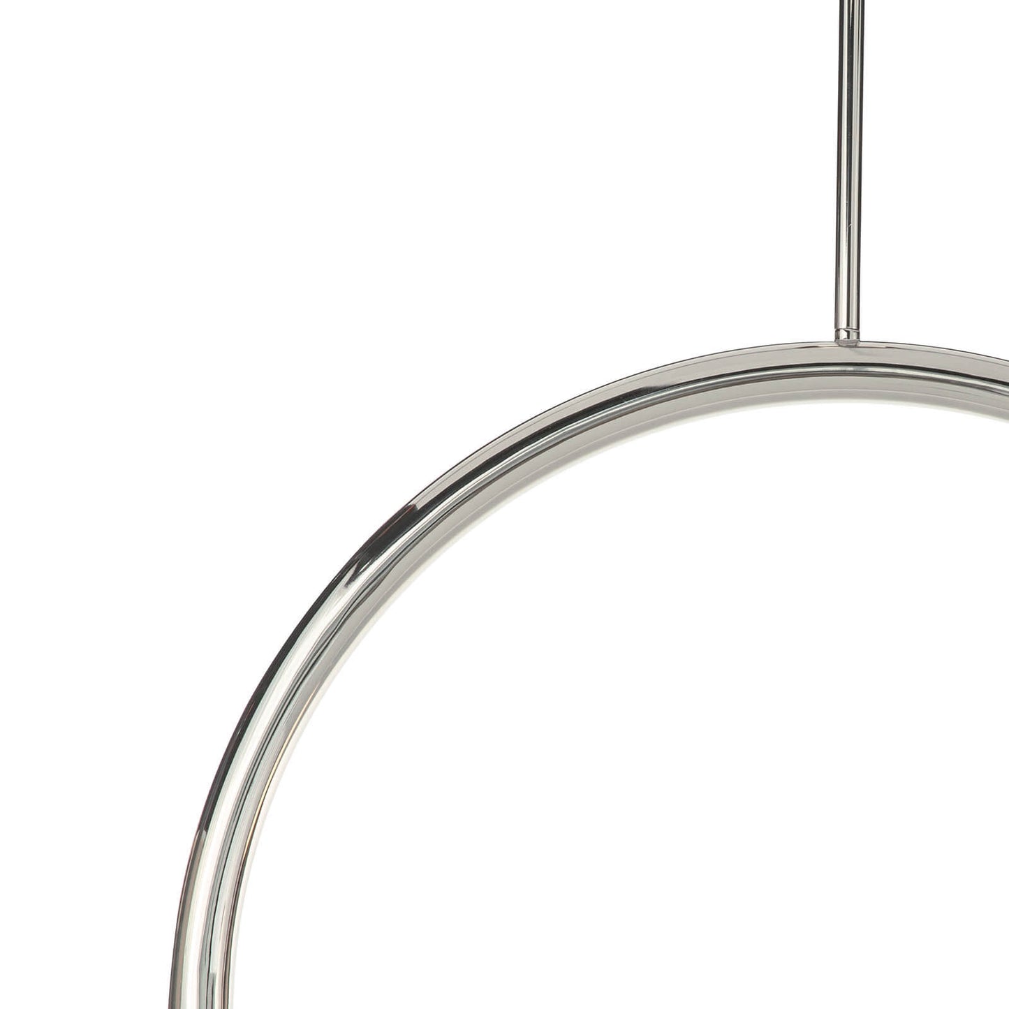 Happy Pendant Large in Polished Nickel by Regina Andrew