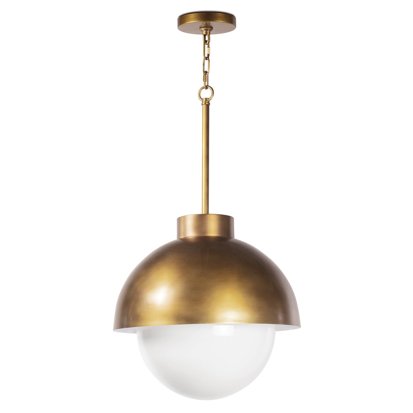 Montreux Pendant in Natural Brass by Regina Andrew