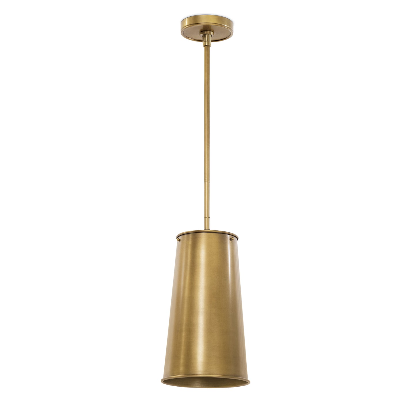Hattie Pendant in Natural Brass by Southern Living