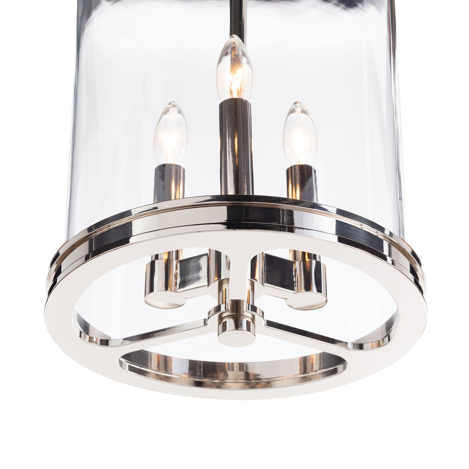 Adria Pendant in Polished Nickel by Regina Andrew