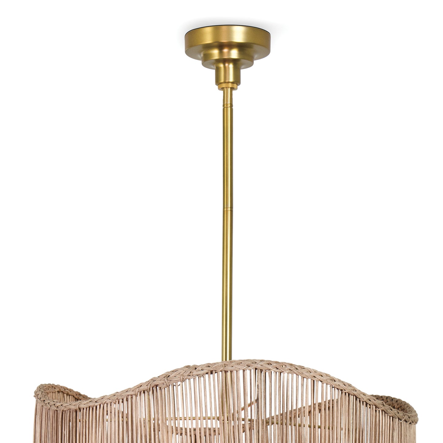 Nimes Drum Pendant in Natural by Coastal Living