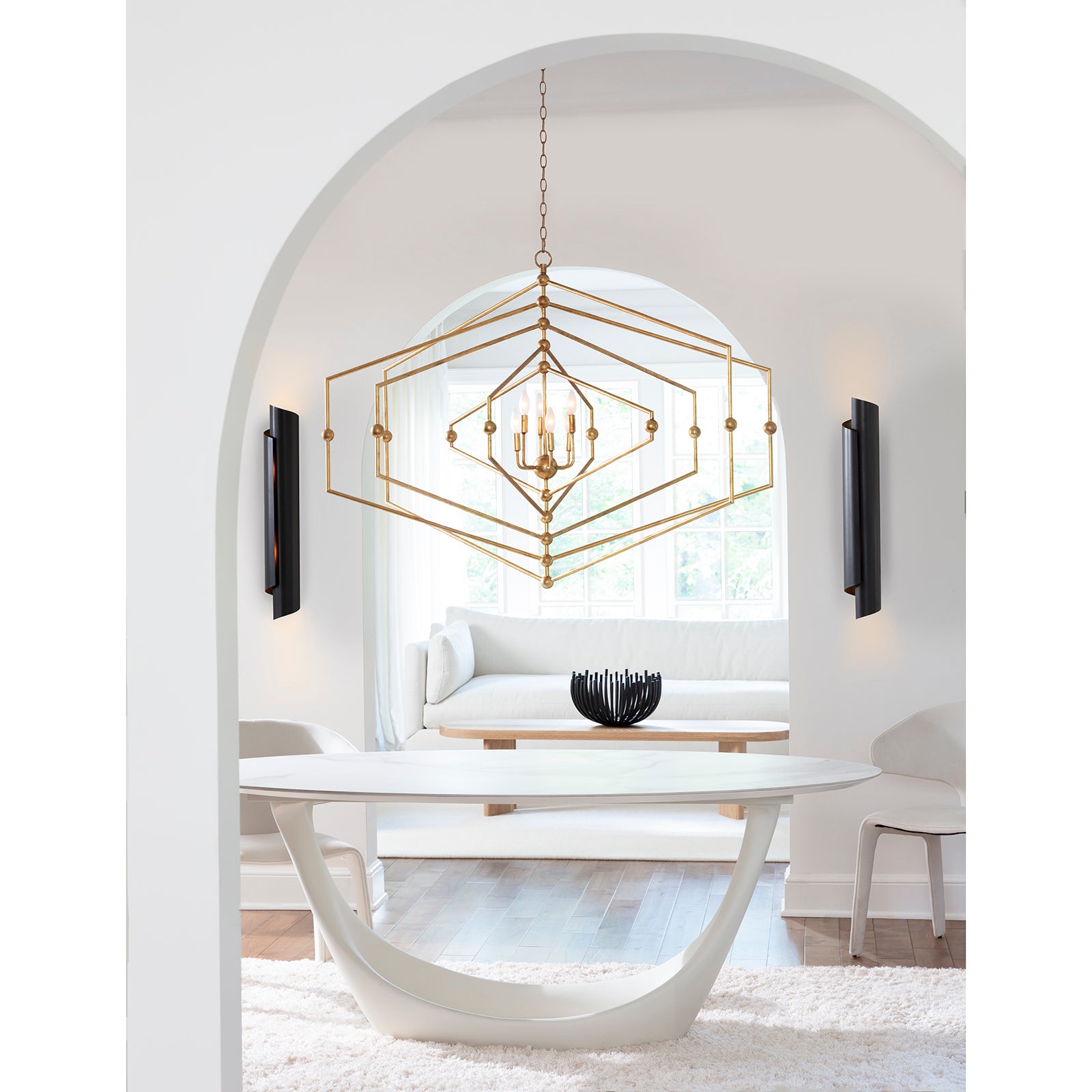 Selena Chandelier Hexagon by Southern Living