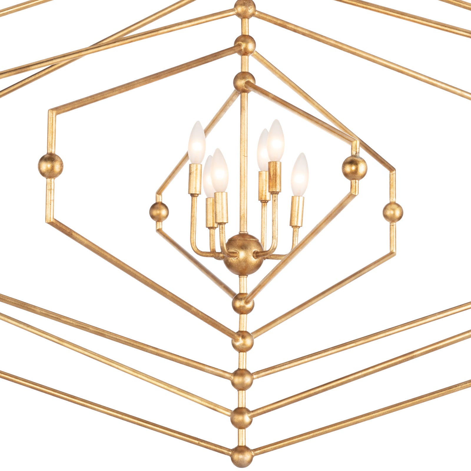 Selena Chandelier Hexagon by Southern Living