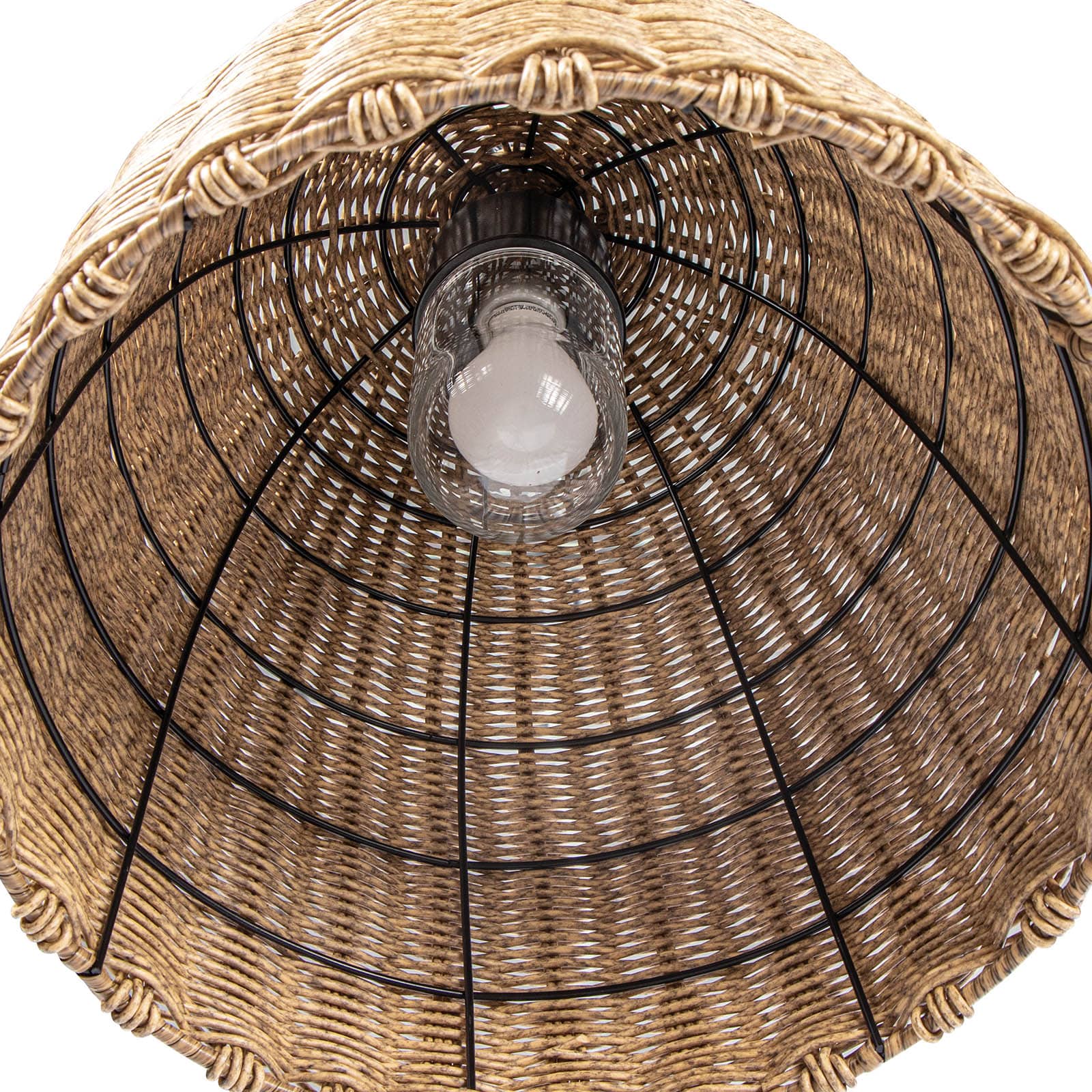 Beehive Outdoor Pendant Small in Weathered Natural by Coastal Living