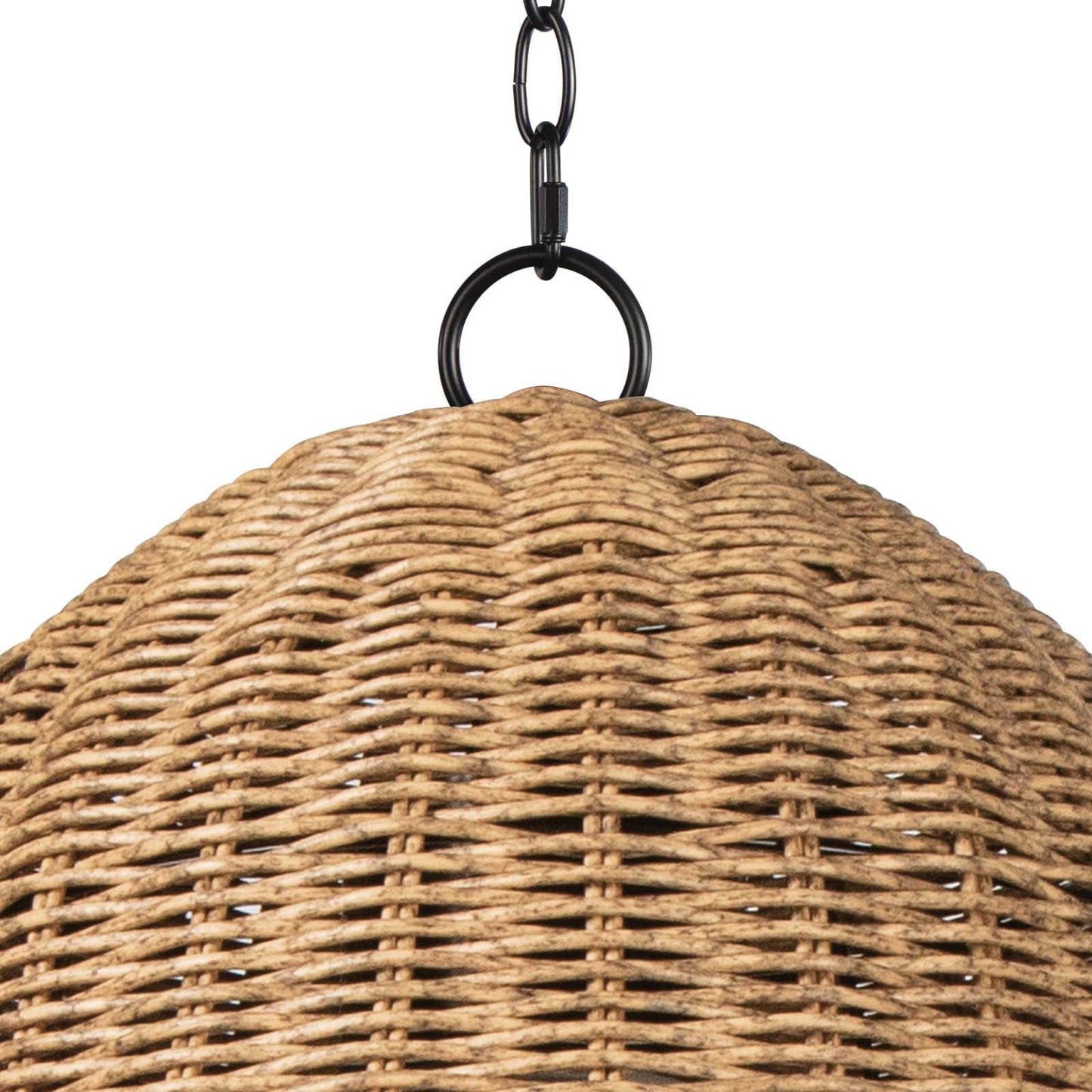 Beehive Outdoor Pendant Small in Weathered Natural by Coastal Living