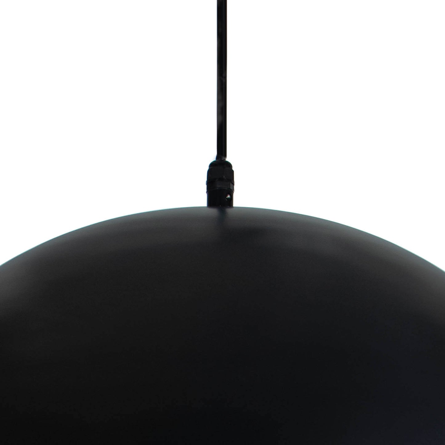 Peridot Outdoor Pendant Large in Black by Regina Andrew