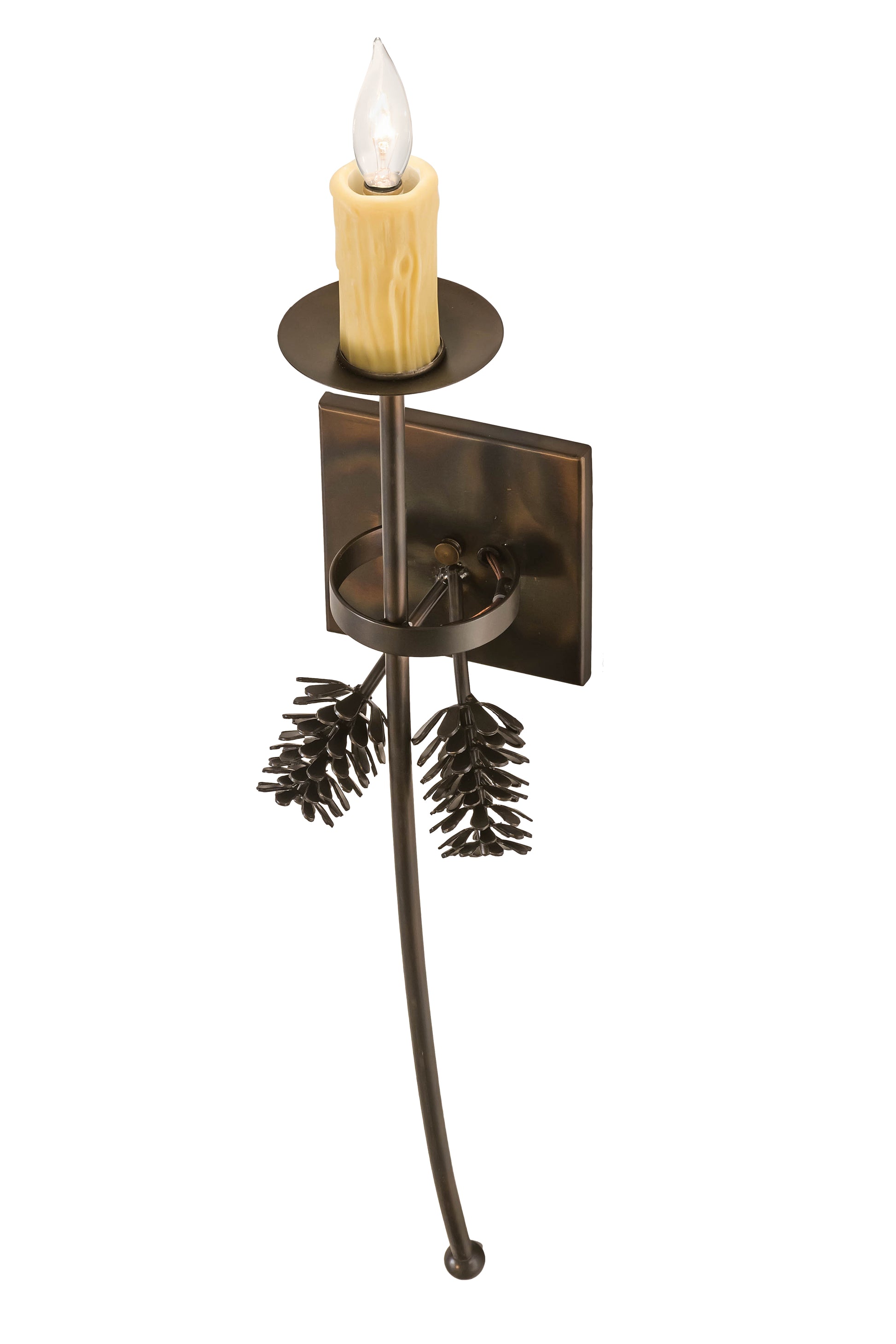 2nd Avenue 6" Bechar Pine Cone Wall Sconce