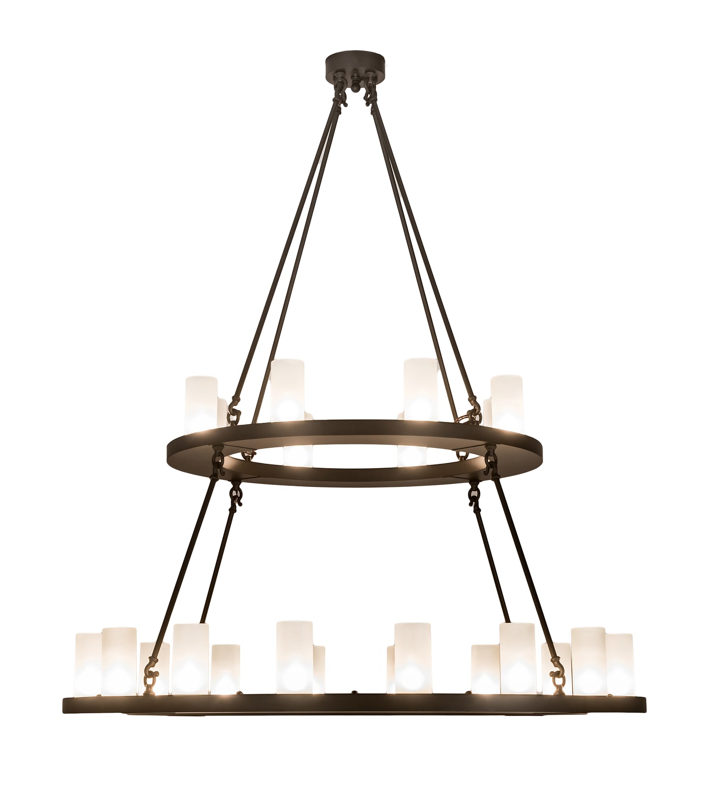 2nd Avenue 54" Loxley 24-Light Two Tier Chandelier
