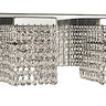 Framburg Gemini 4 - Light Polished Silver with Clear Crystal Wall Sconce 1994 PS