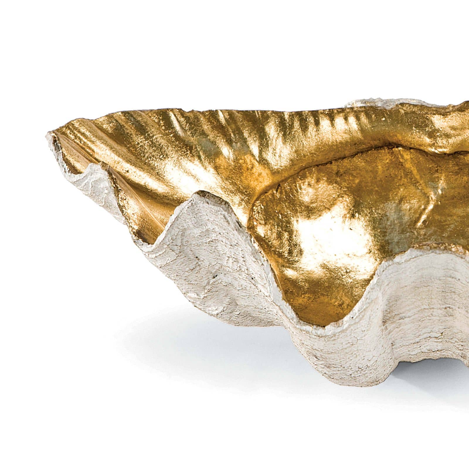 Golden Clam Bowl Small by Regina Andrew