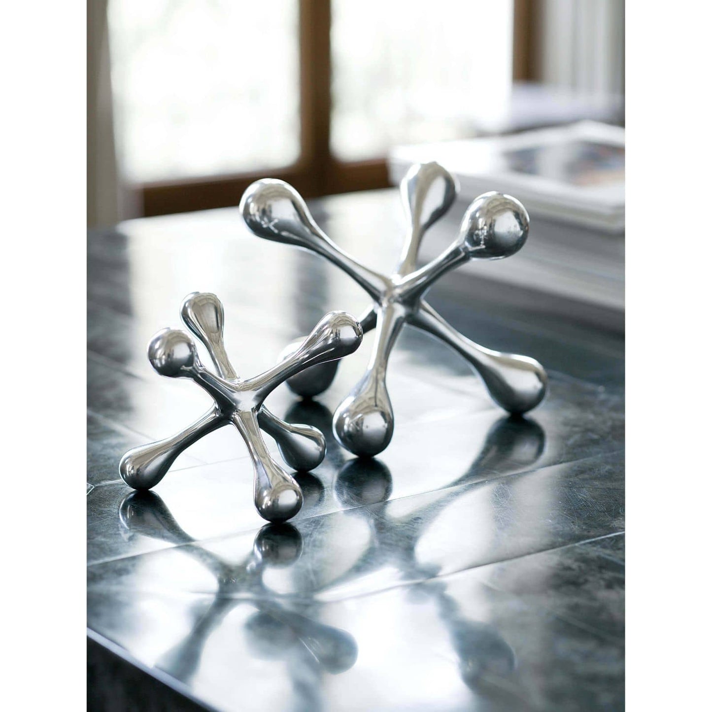 Modern Jack Small in Polished Nickel by Regina Andrew