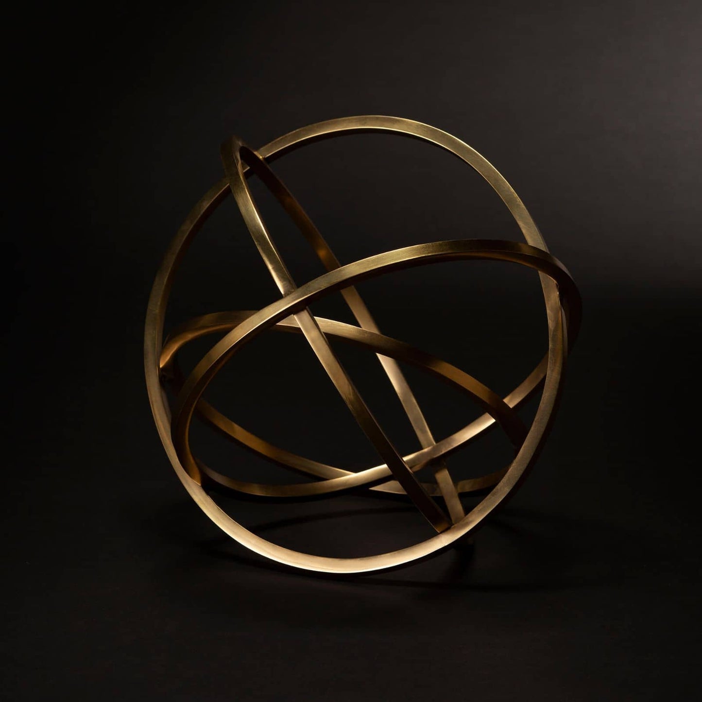 Ellipse Table Top Accessory in Brass by Regina Andrew