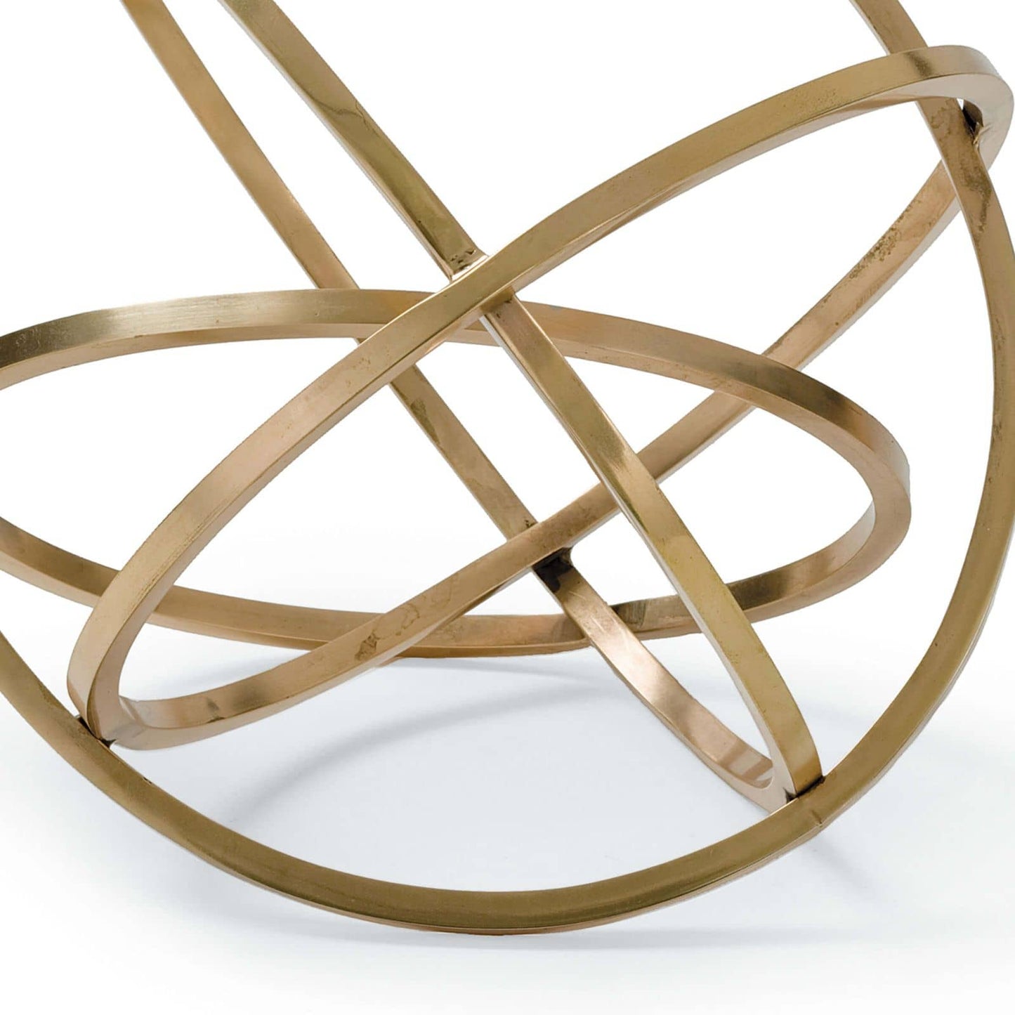 Ellipse Table Top Accessory in Brass by Regina Andrew